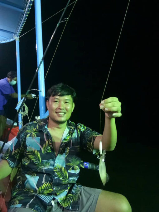 ตกหมึก เกาะช้าง
